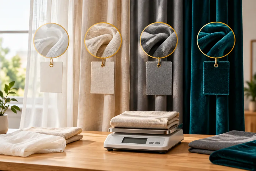 Weigh Your Curtains First