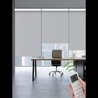 White Motorized Blinds in Dubai