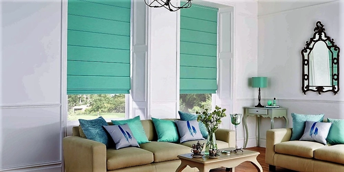 Luxury Roman Blinds in Dubai