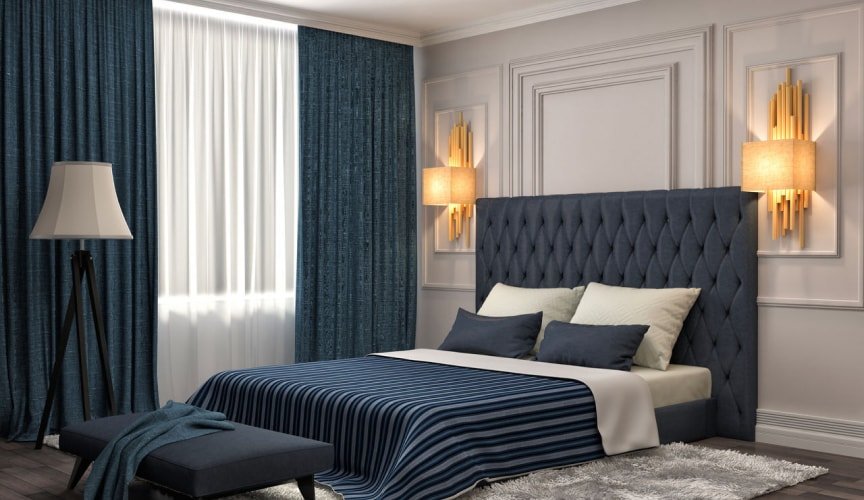 Bedroom Window Curtains Dubai