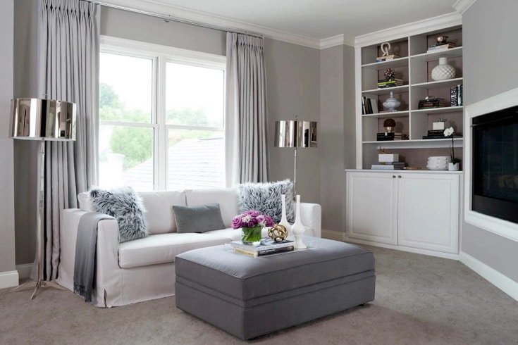 Grey Curtains Dubai