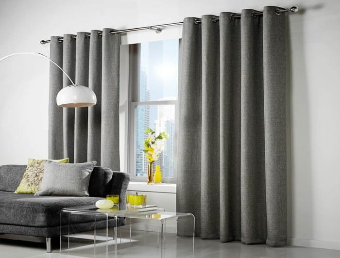 Grey Curtains Dubai