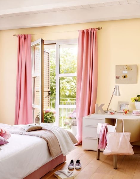 Pink Curtains Dubai