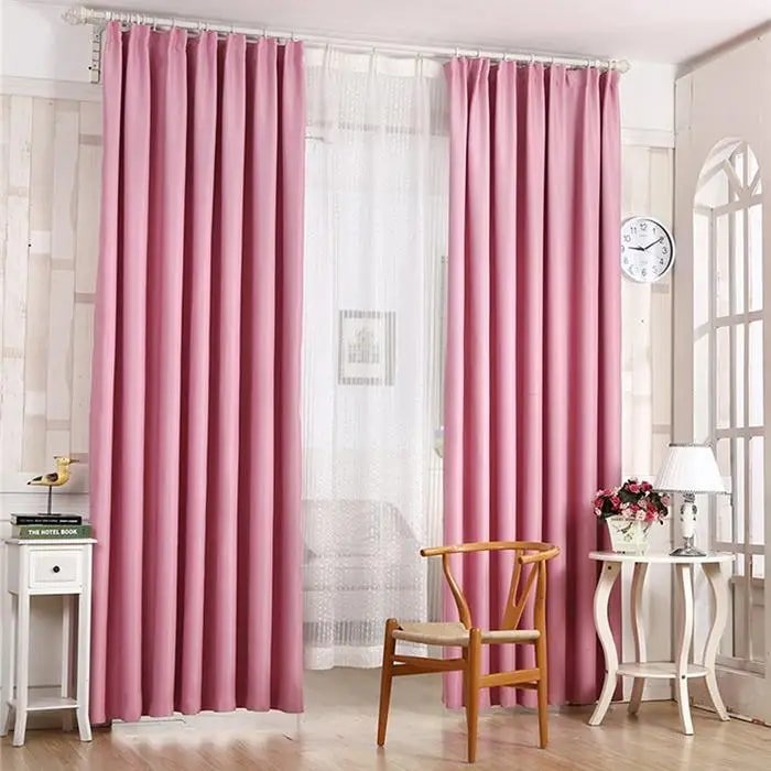 Pink Curtains Dubai