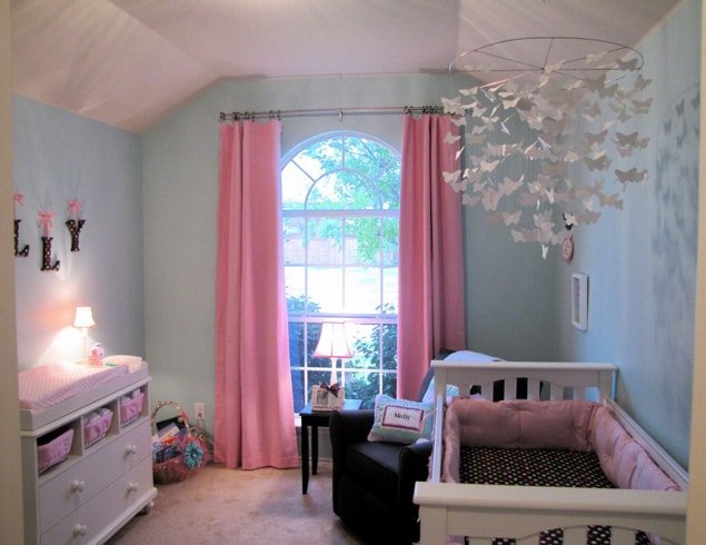 Pink Curtains Dubai
