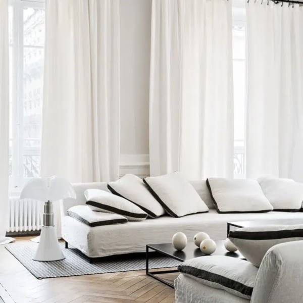 White Curtains Dubai