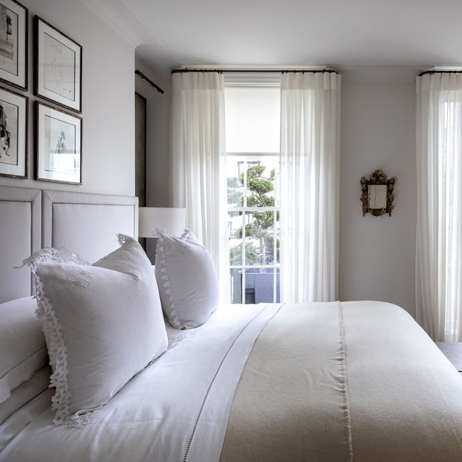 White Curtains Dubai
