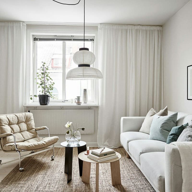 White Curtains Dubai