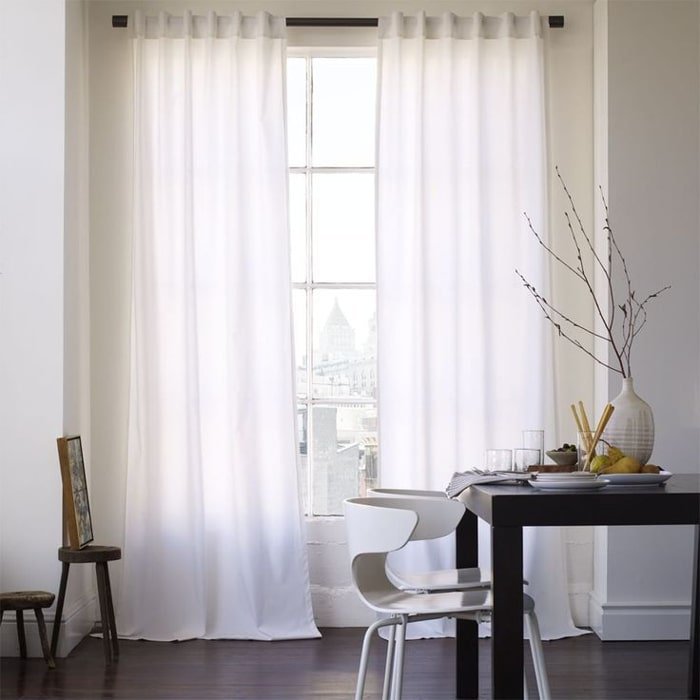 White Curtains Dubai