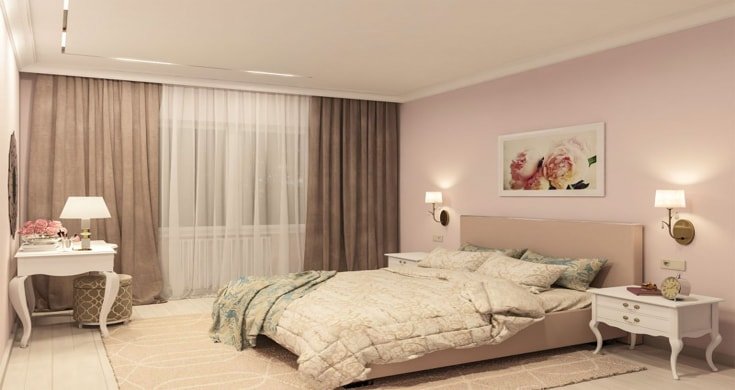Beige Curtains Dubai