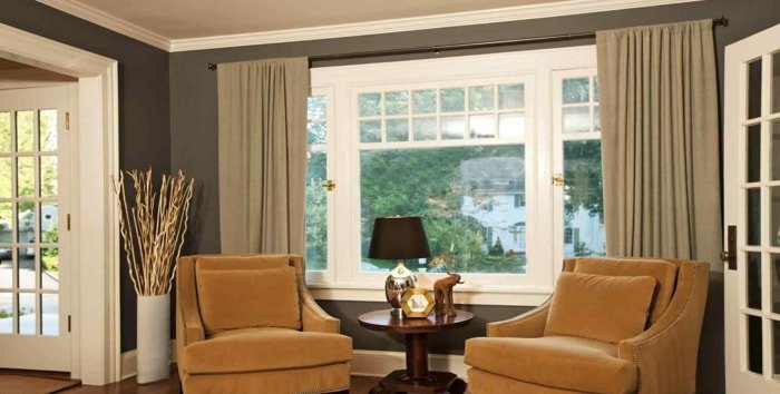 Beige Curtains Dubai