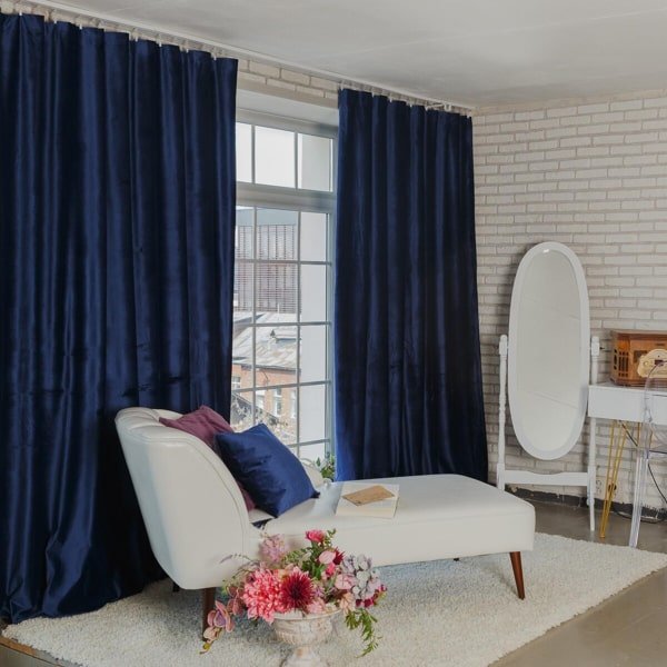 Blue Curtains Dubai