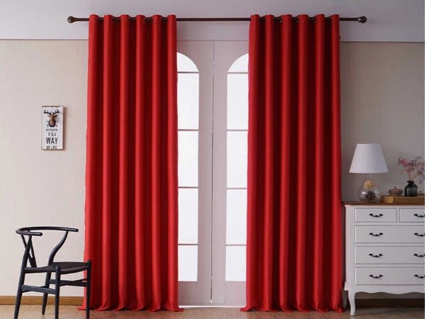 Red Curtains Dubai
