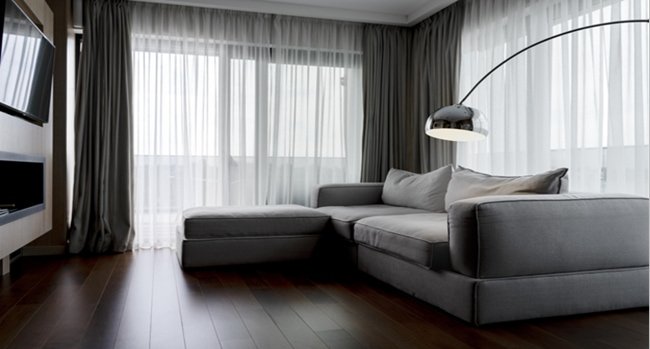 Grey Curtains Dubai