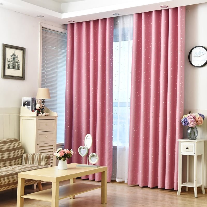 Pink Curtains Dubai