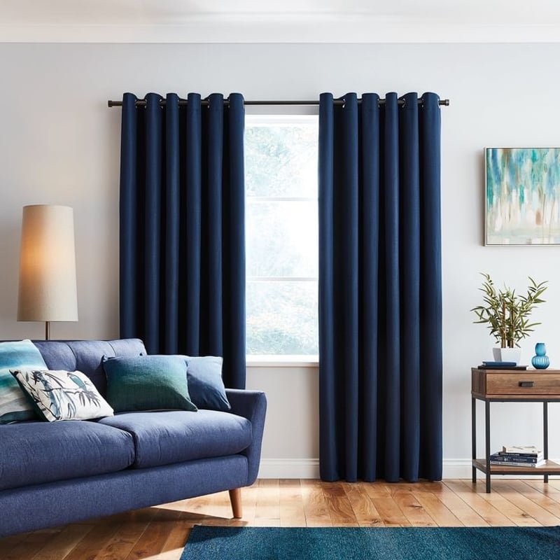 Blue Curtains Dubai