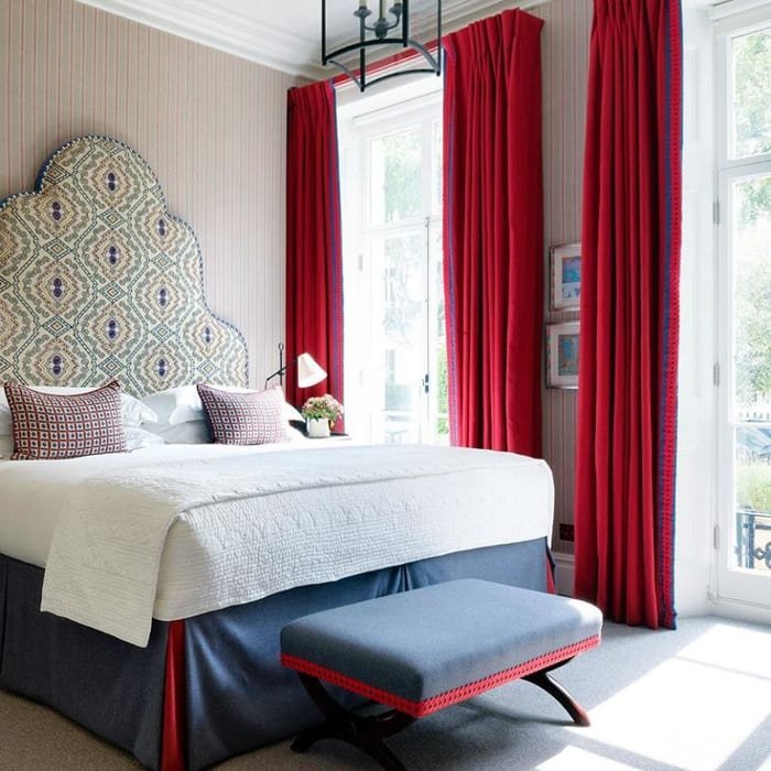 Red Curtains Dubai