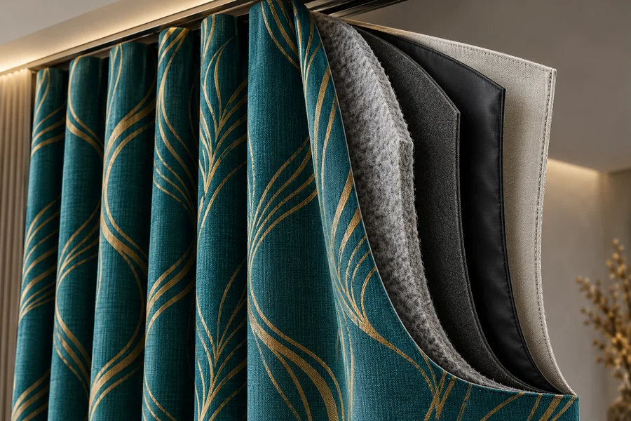 Soundproof acoustic curtains
