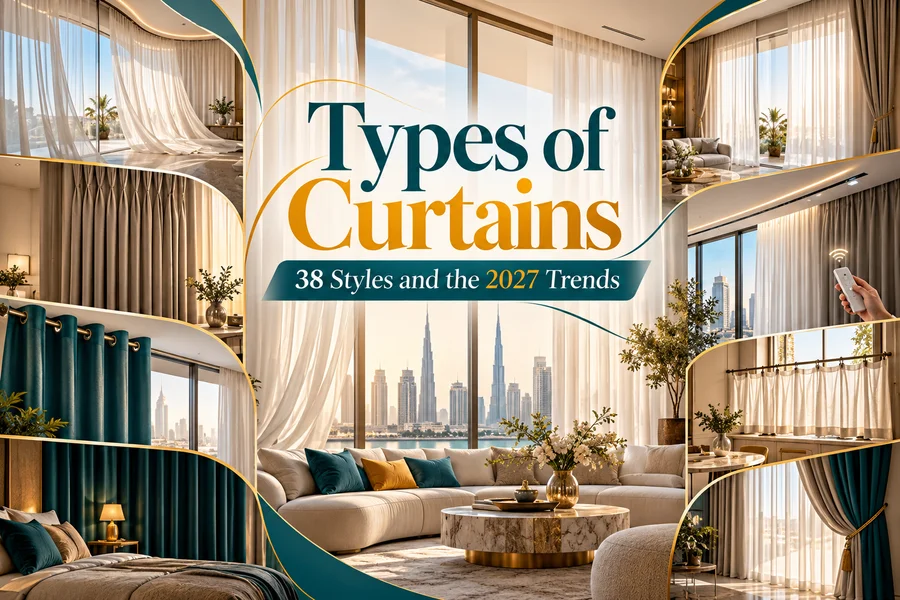 Types of Curtains 38 Styles and the 2027 Trends
