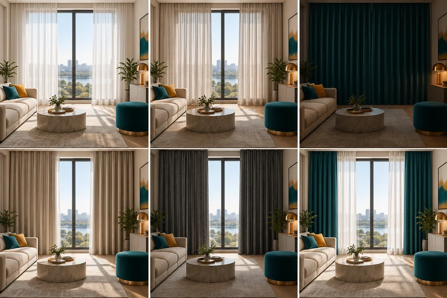 Types of curtains by function