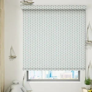 Teal Nautical Blind
