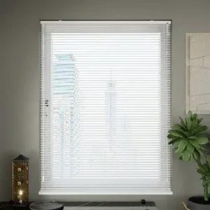 White Sleek Venetian