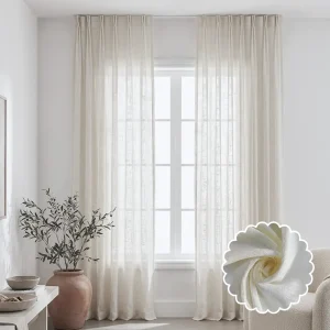sheer curtains