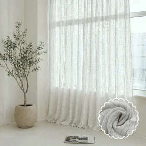 sheer curtains