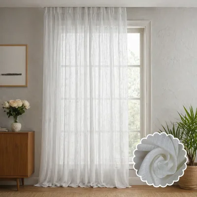 sheer curtains