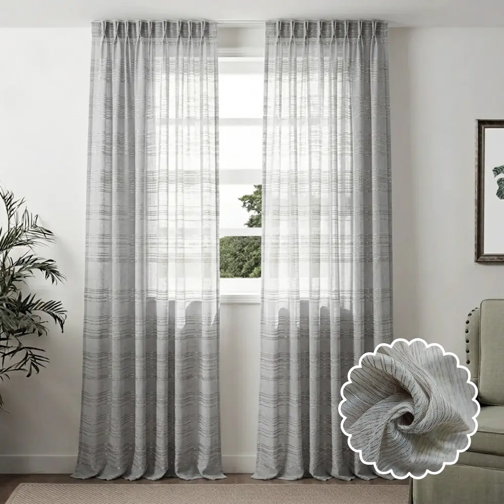 sheer curtains