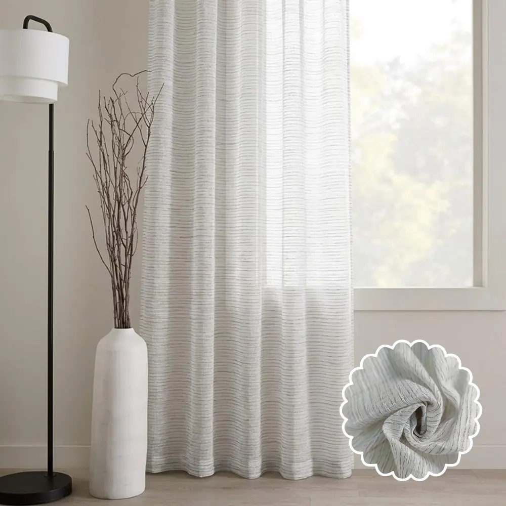 sheer curtains