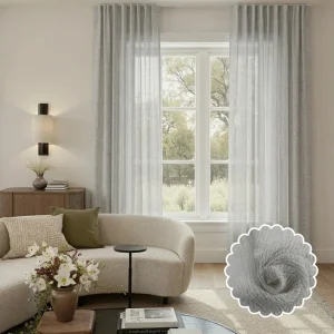 sheer curtains