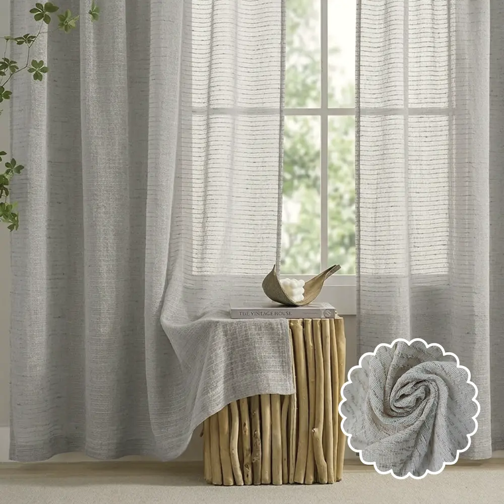 sheer curtains
