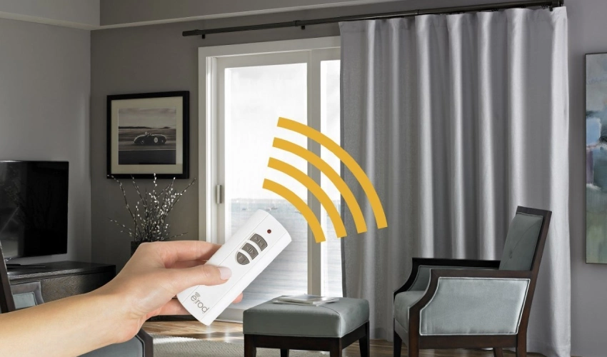 Battery-Operated Motorized Curtains