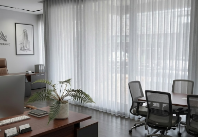 Custom curtain Installation office dubai