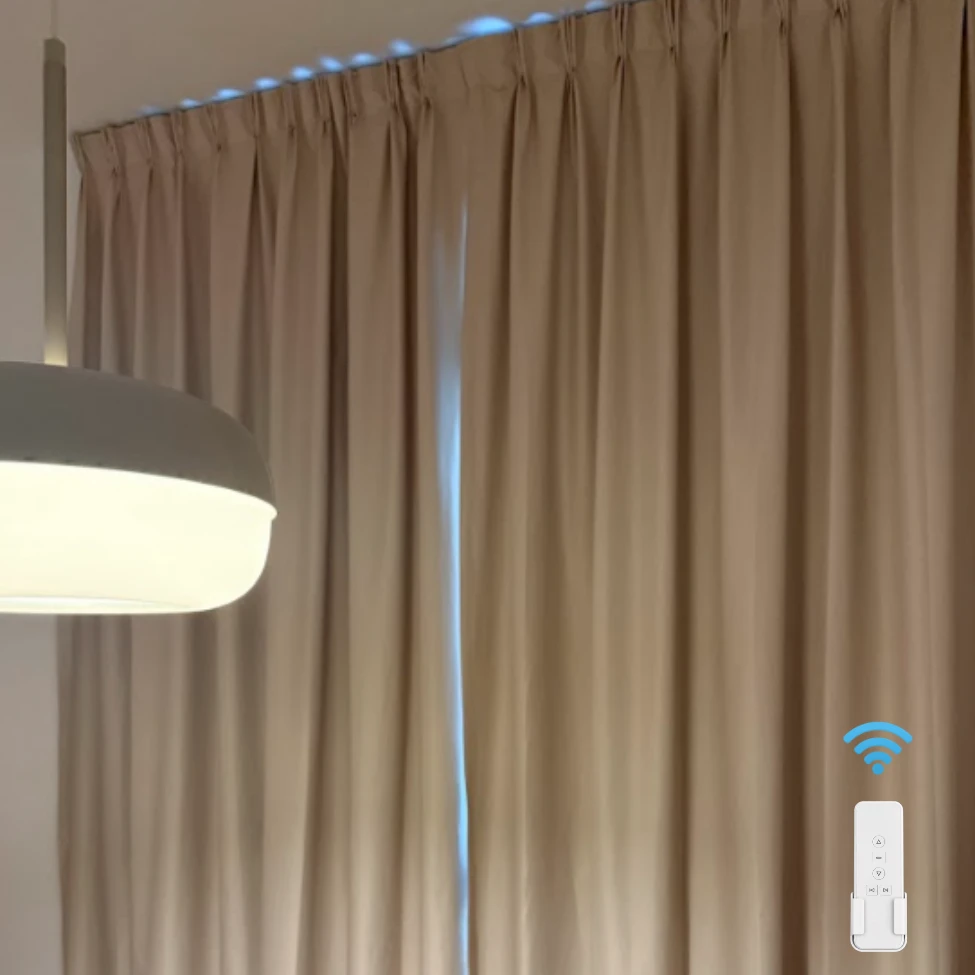 Custom electric curtains for apartments in Dubai