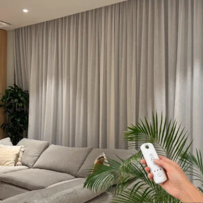 Customized Motorized Curtains Dubai