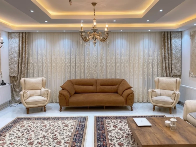 Embroided Sheer Curtains