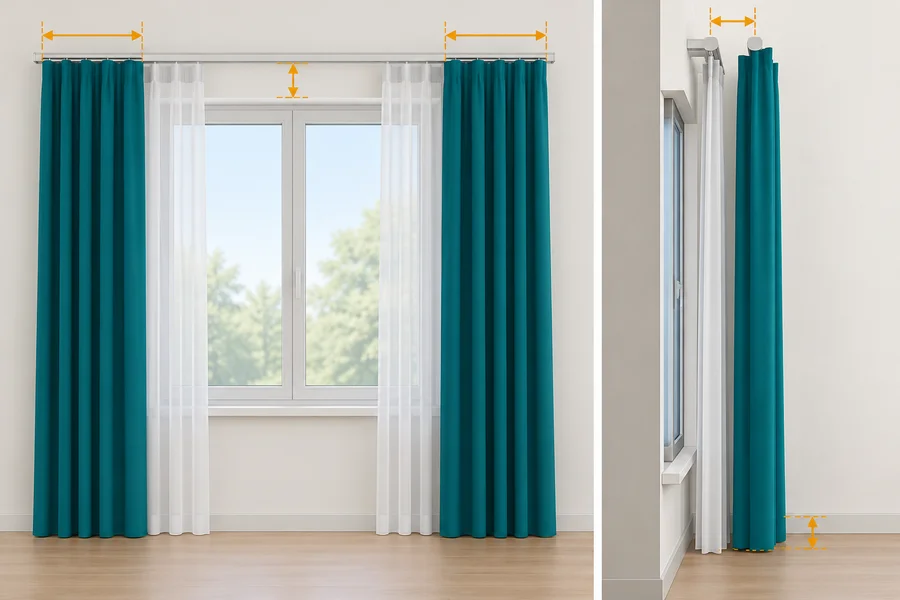 How to measure for two layers