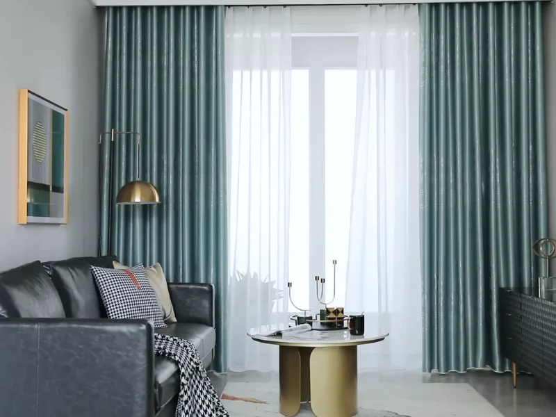 Livingroom Silk Curtains