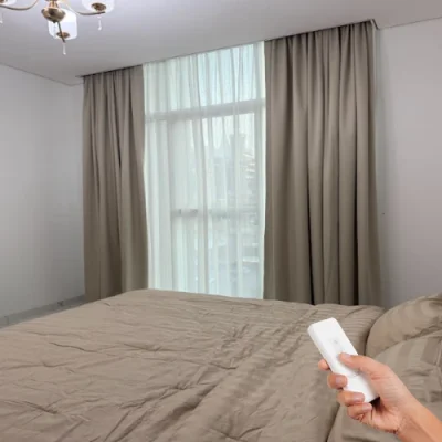 Motorized Curtains in Dubai Home