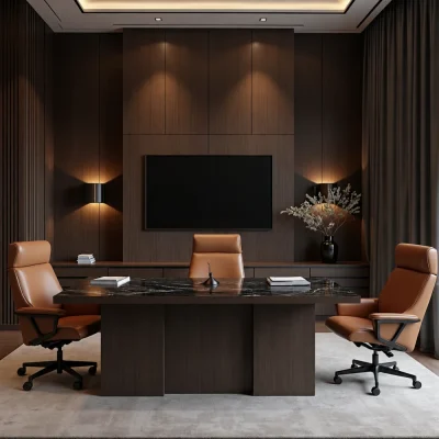 Office fabric curtains Dubai