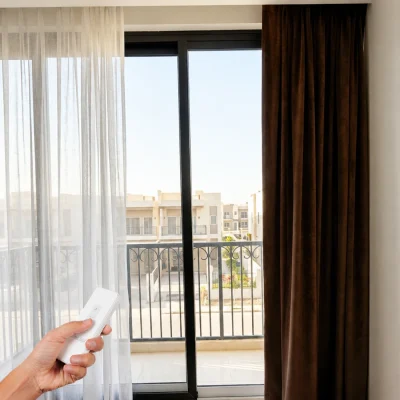 Modern Electric curtains in Dubai