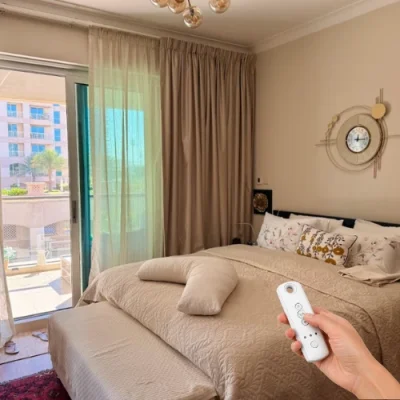 Smart Motorized Curtains in Dubai
