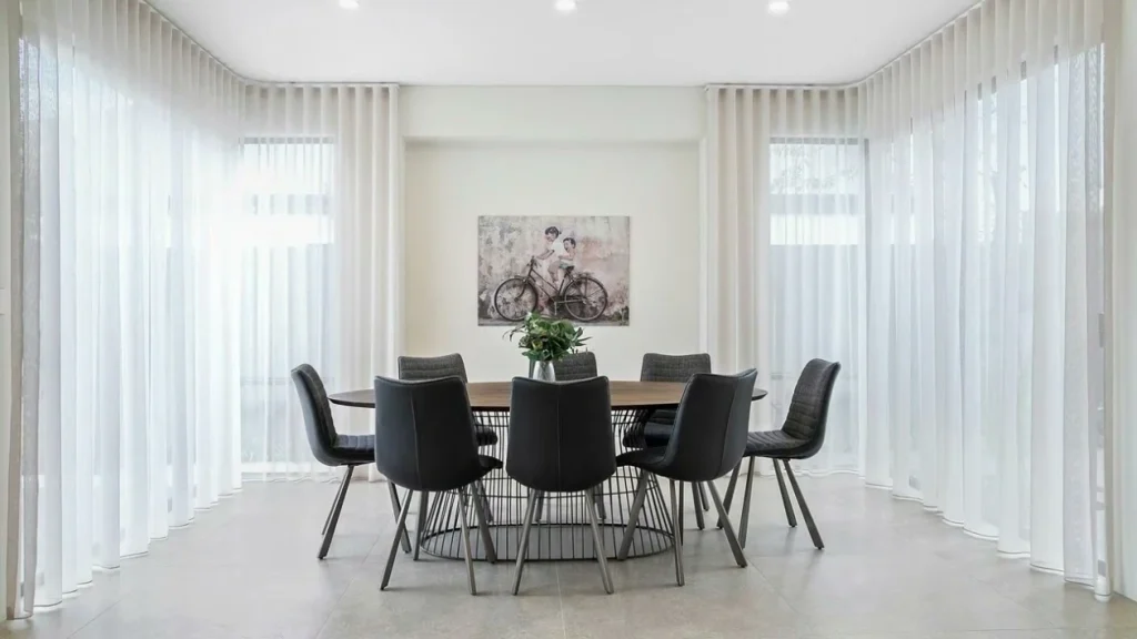 White Voile Sheer Curtains