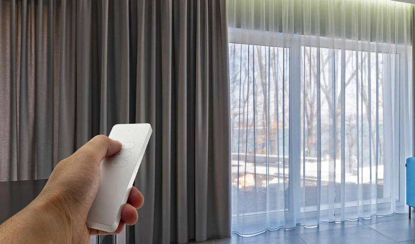 Wired Motorized Curtains
