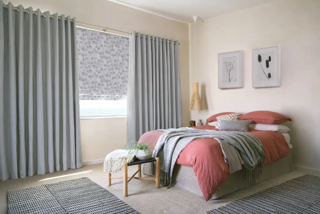 bedroom eyelet curtains Dubai