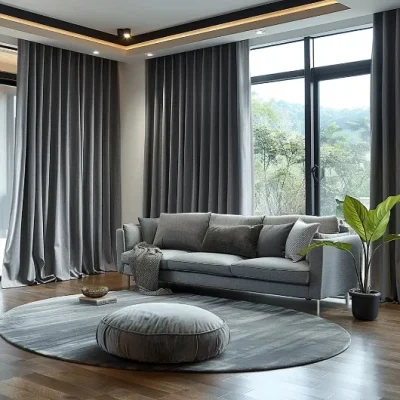 Blackout Curtains in Dubai Villa