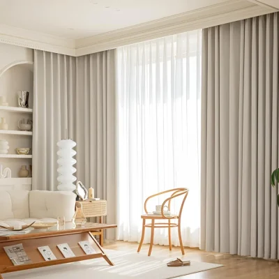 blackout linen curtains Dubai