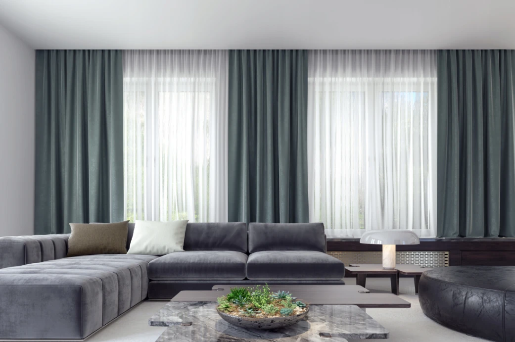 Elegant Blackout curtains in Dubai